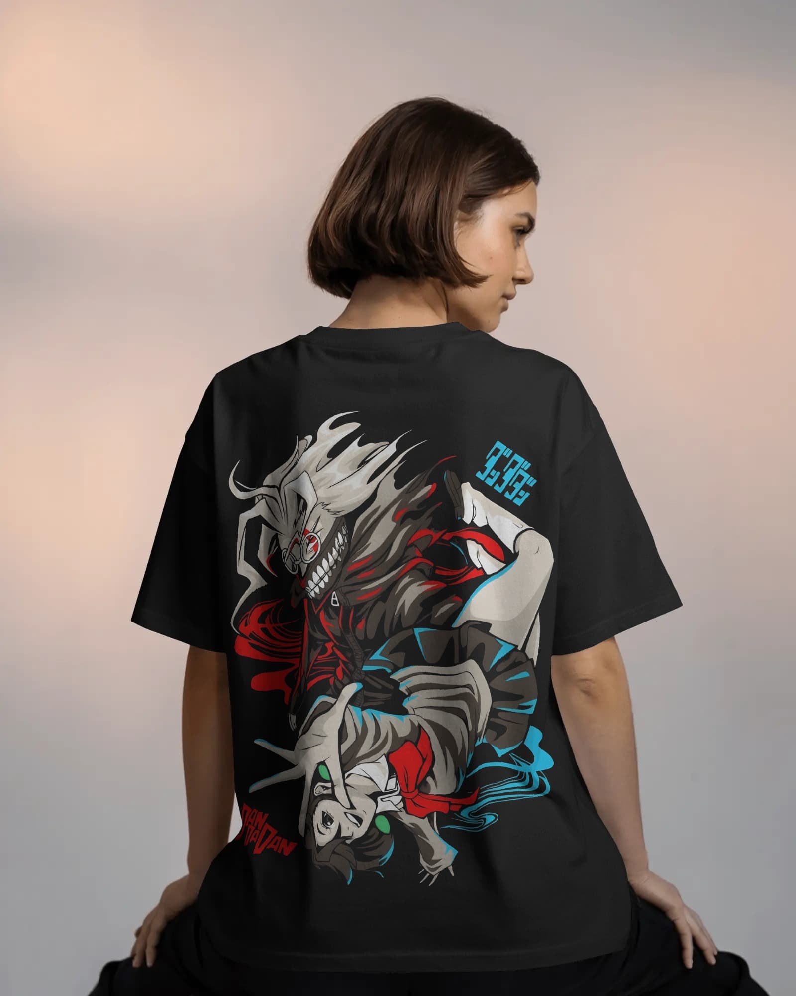 DanDaDan Unisex Oversized T-Shirt || 260 GSM