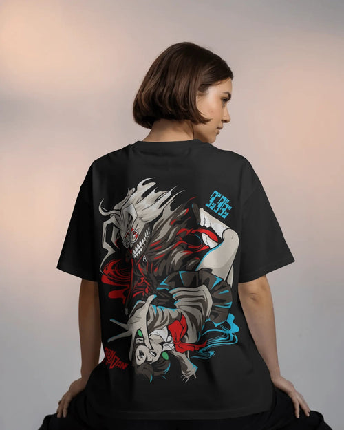 DanDaDan Unisex Oversized T-Shirt || 260 GSM