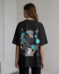 Six Eyes Sorcerers Unisex Oversized T-Shirt || 260 GSM