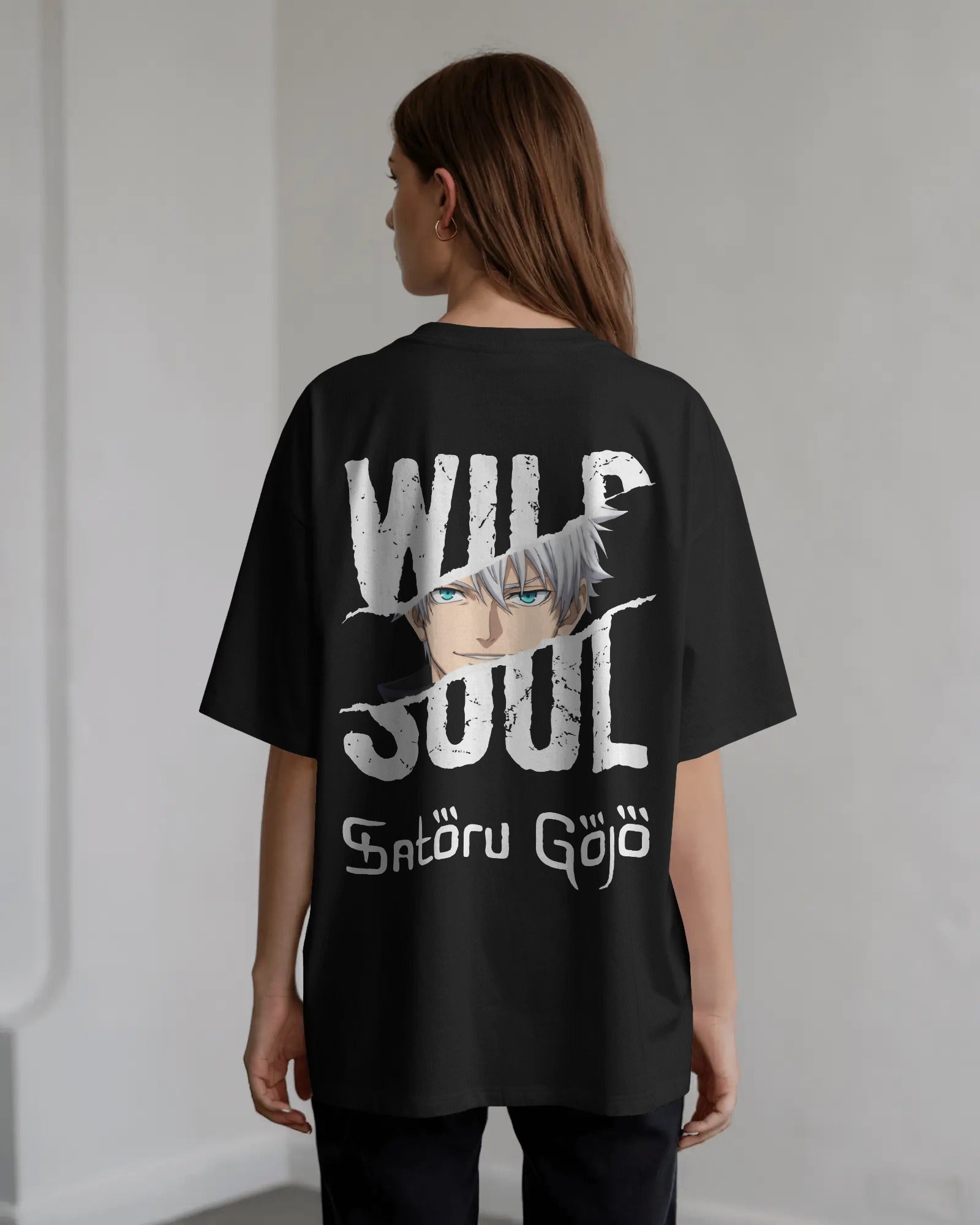 Gojo Wild Sould Edition Unisex Oversized T-Shirt || 260 GSM