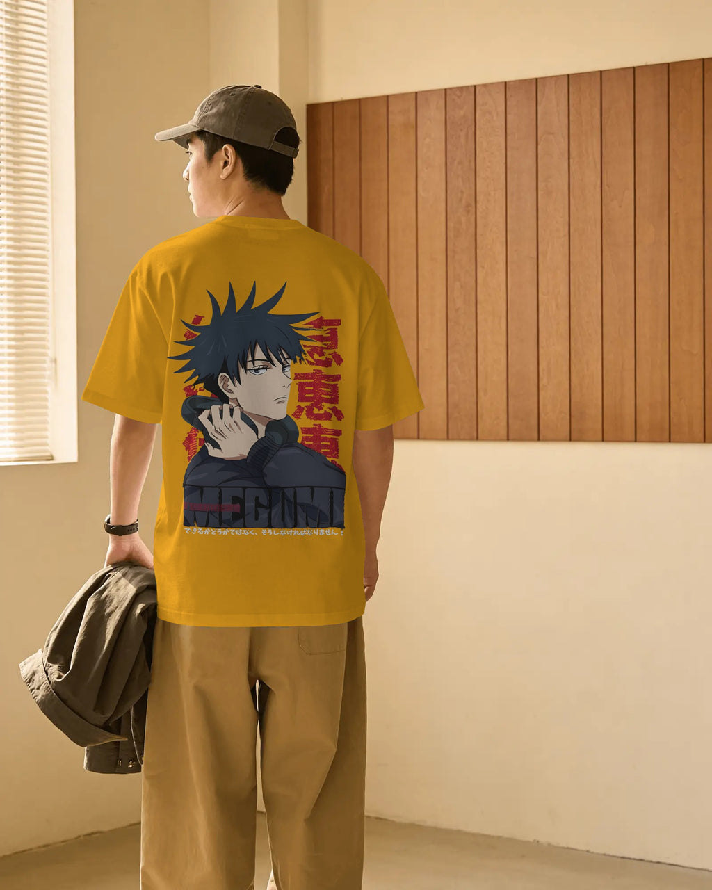 Megumi fushiguro Unisex Oversized T-Shirt || 260 GSM
