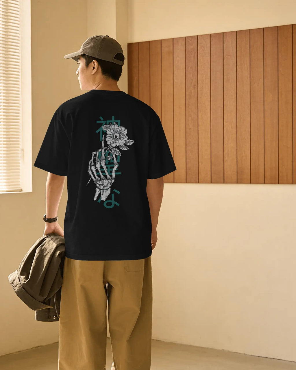A Japanese Theme Unisex Oversized T-Shirt || 260 GSM