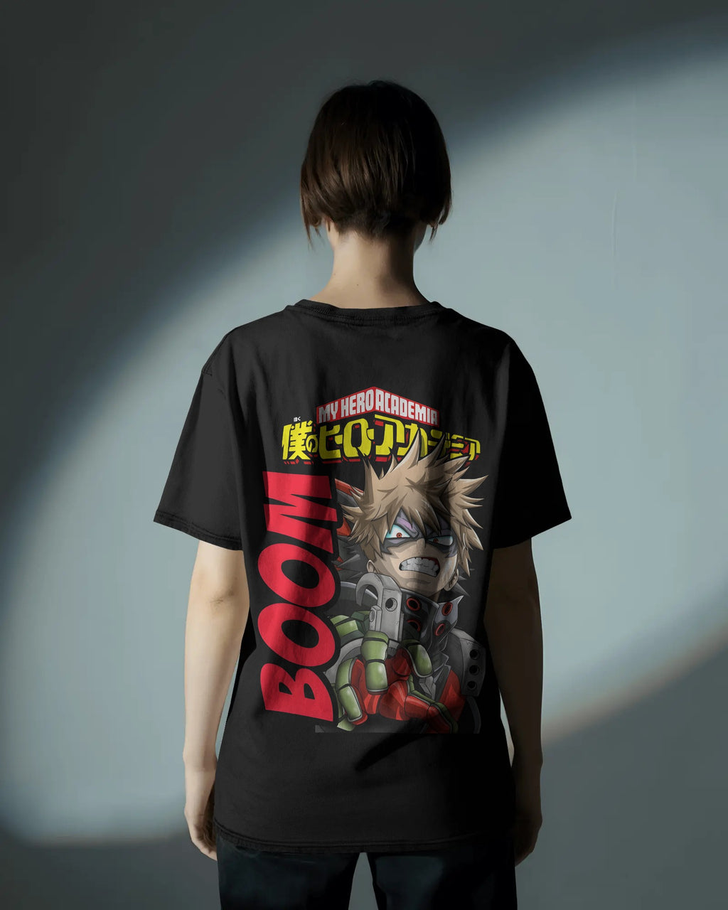 My Hero Academia Bakugo Unisex Oversized T-Shirt || 260 GSM
