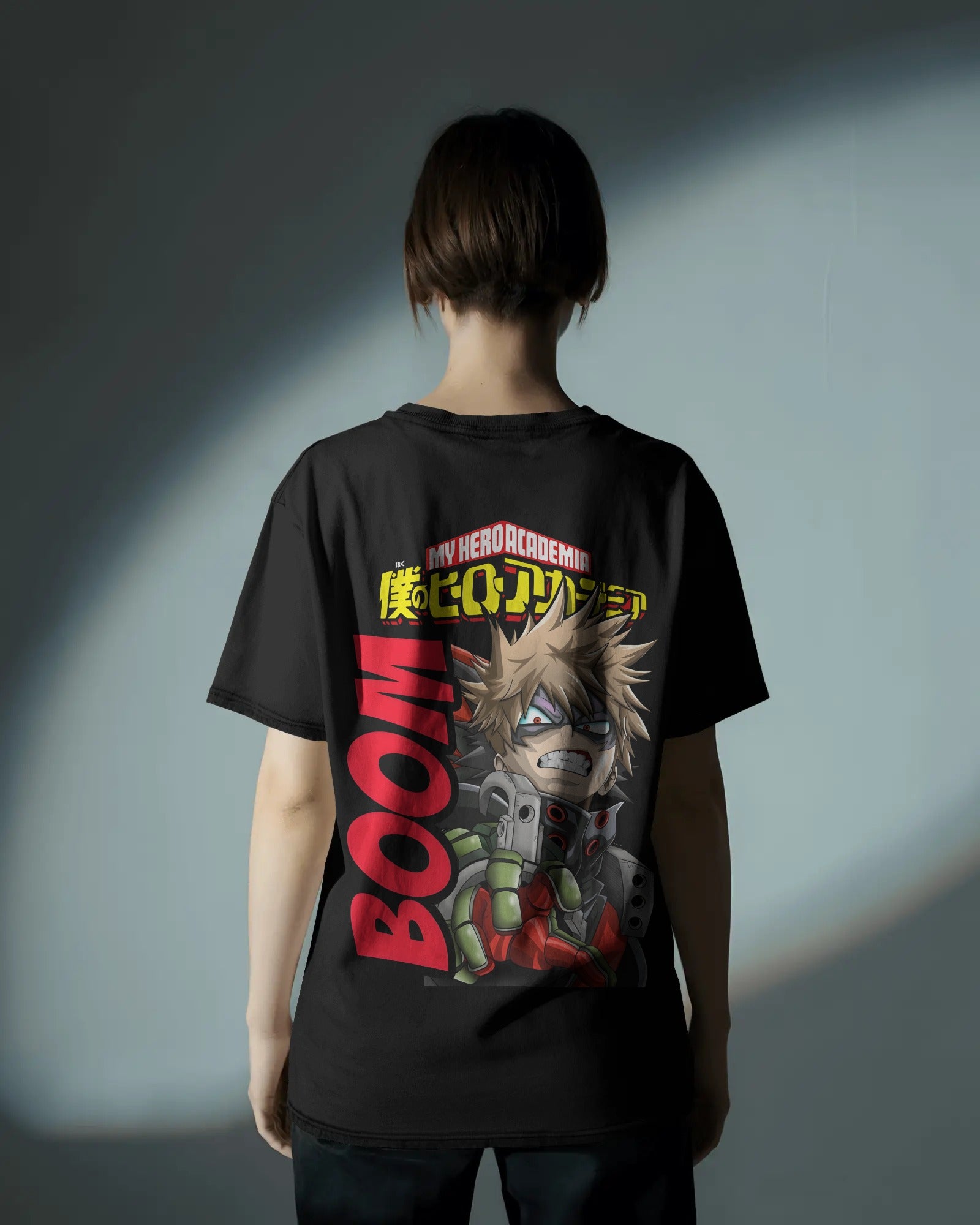 My Hero Academia Bakugo Unisex Oversized T-Shirt || 260 GSM