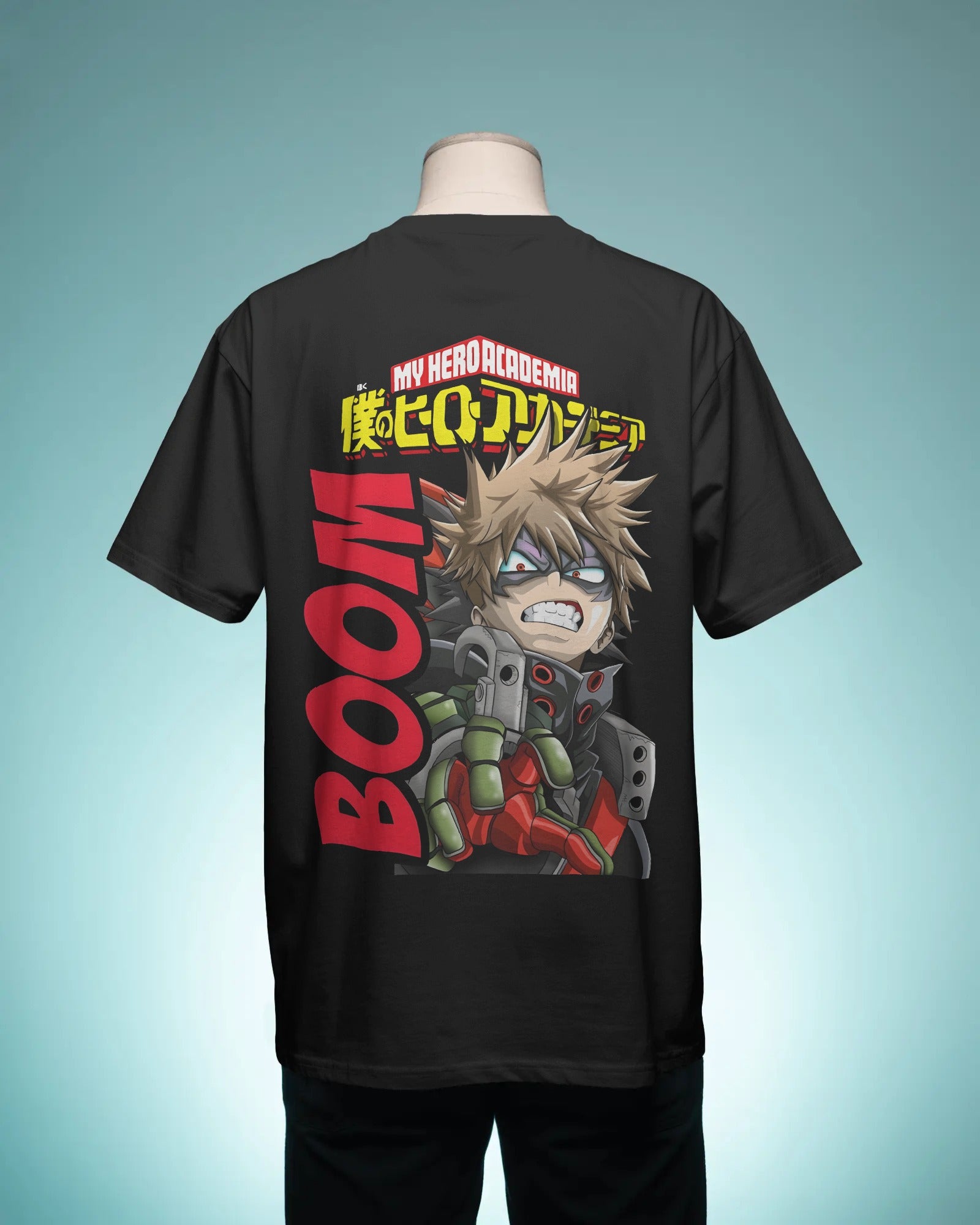 My Hero Academia Bakugo Unisex Oversized T-Shirt || 260 GSM