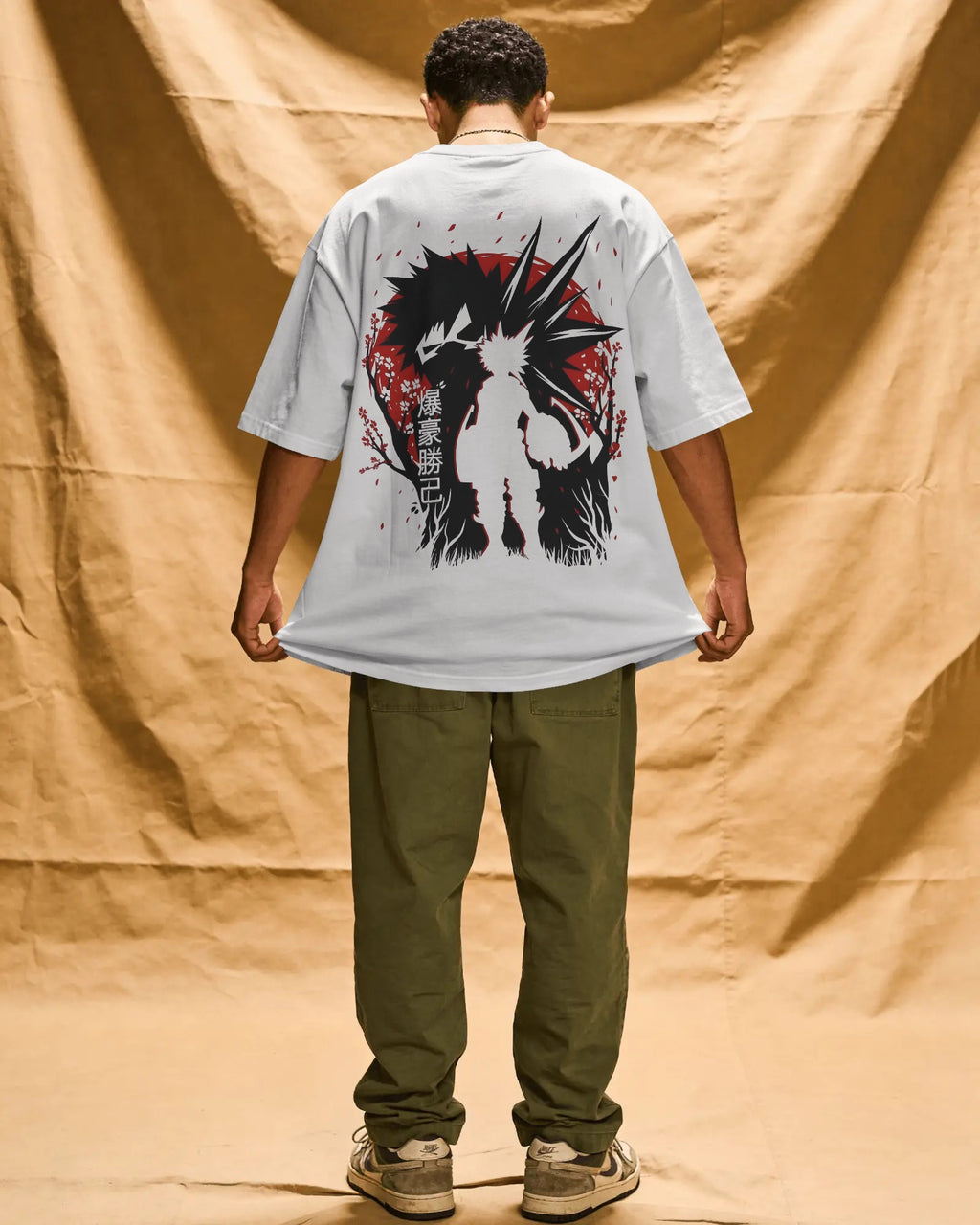 MHA Bakugo Unisex Oversized T-Shirt  || 260 GSM