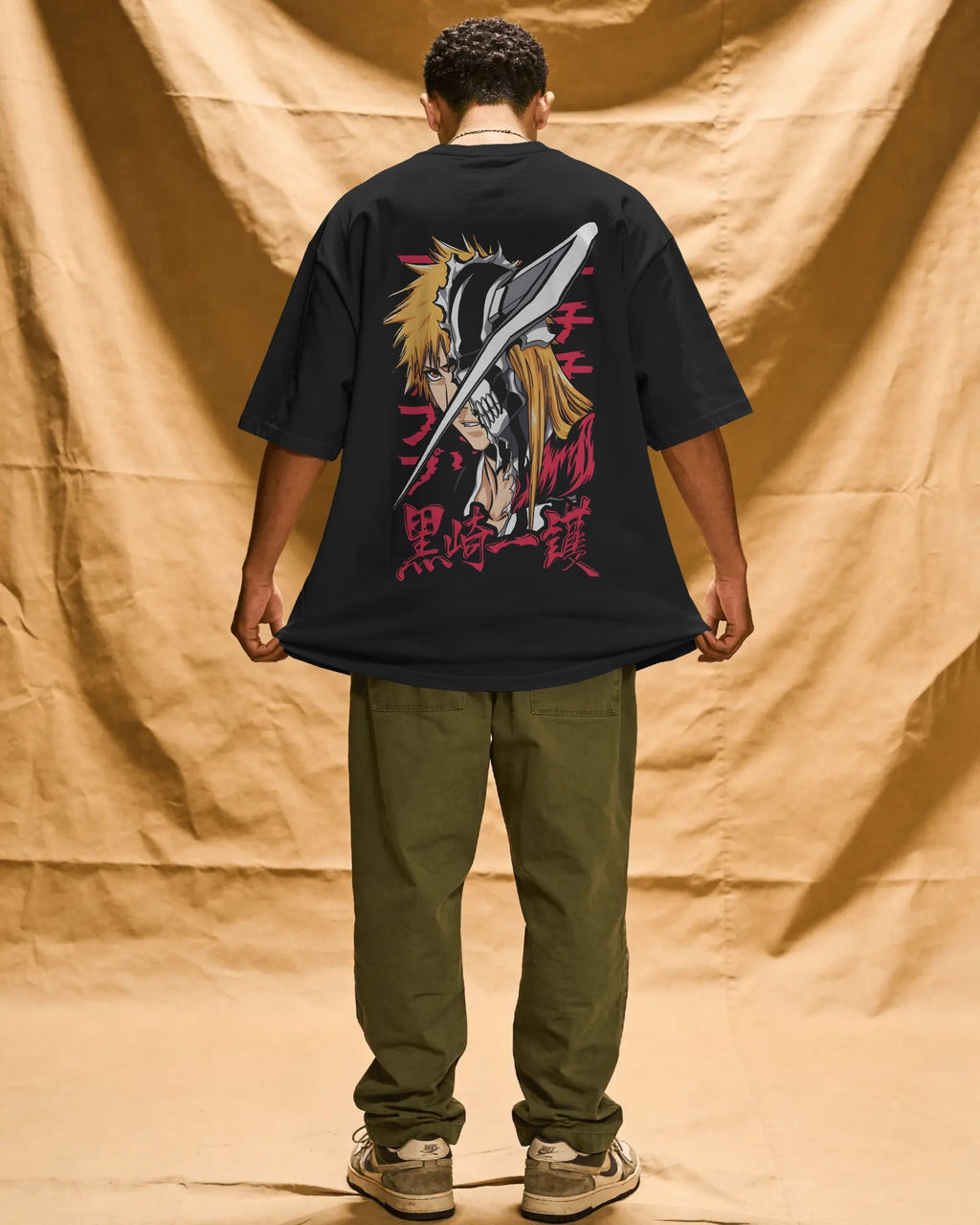 Ichigo Bankai Unisex Oversized T-Shirt || 260 GSM