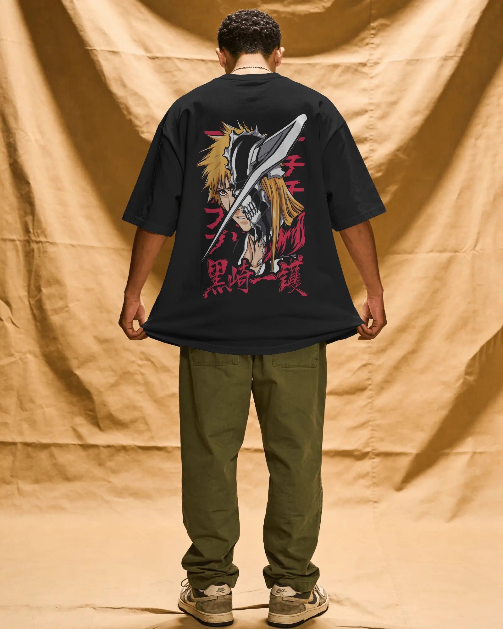 Ichigo Bankai Unisex Oversized T-Shirt || 260 GSM