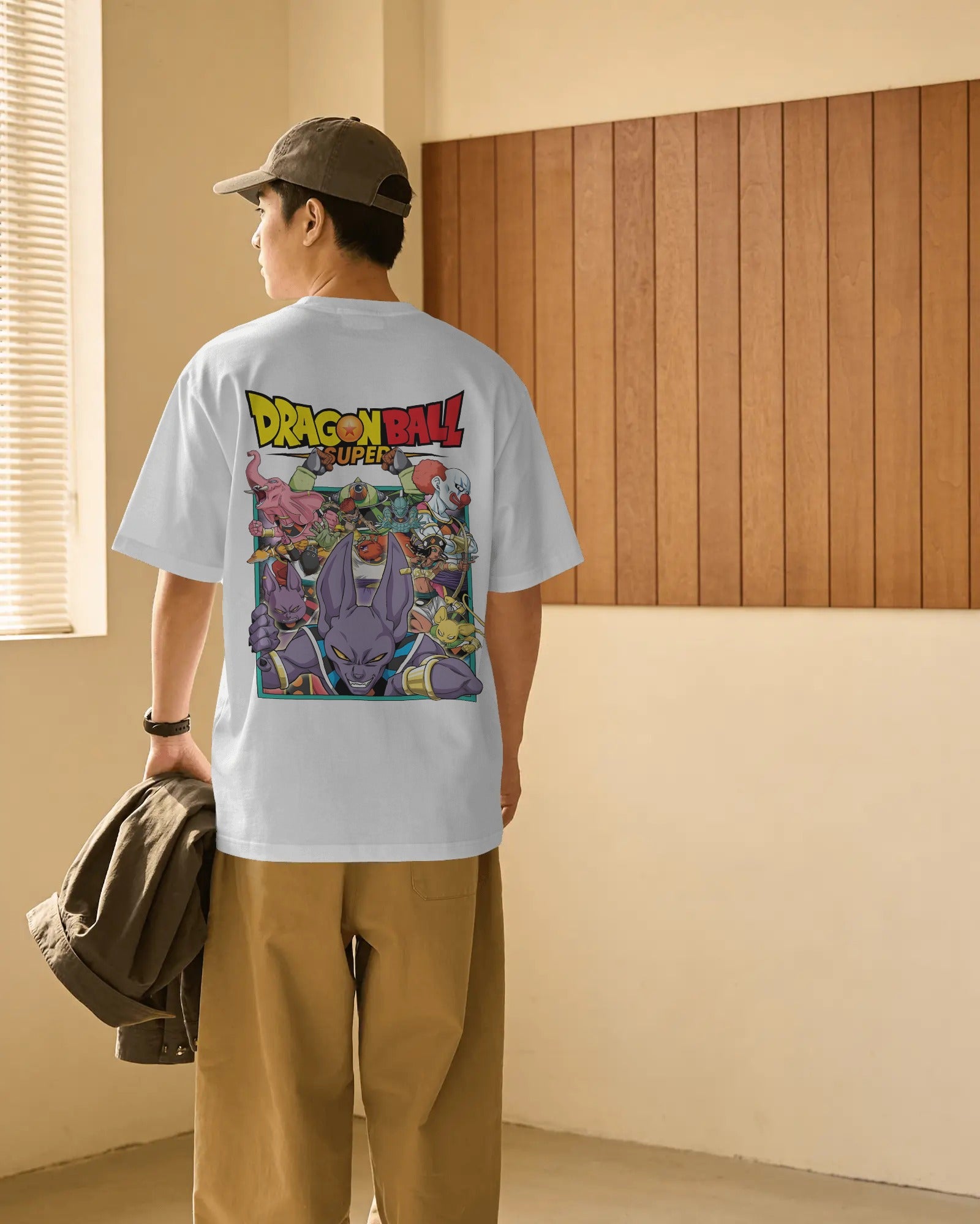 God Of Destructions  Unisex Oversized T-Shirt || 260 GSM