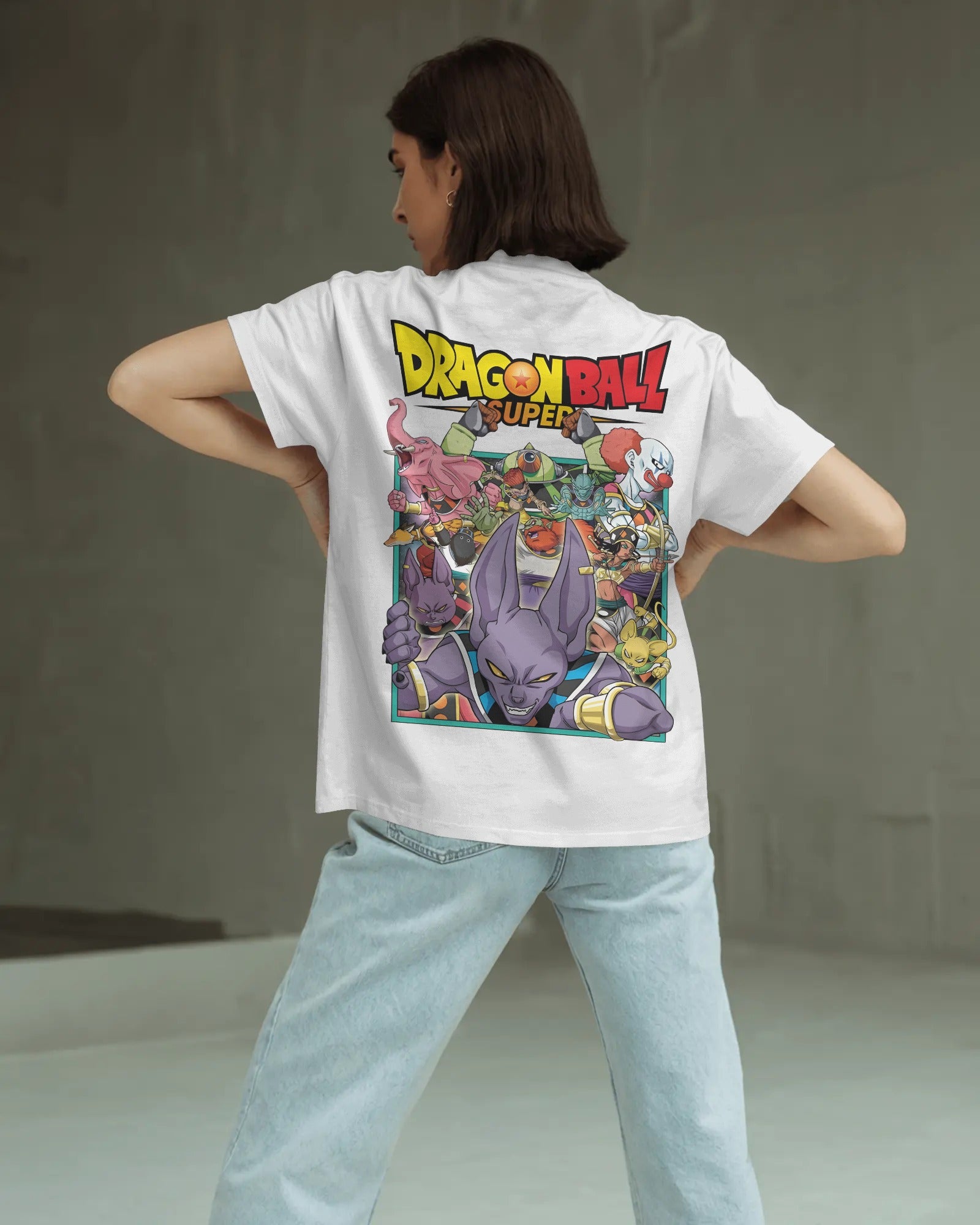 God Of Destructions  Unisex Oversized T-Shirt || 260 GSM