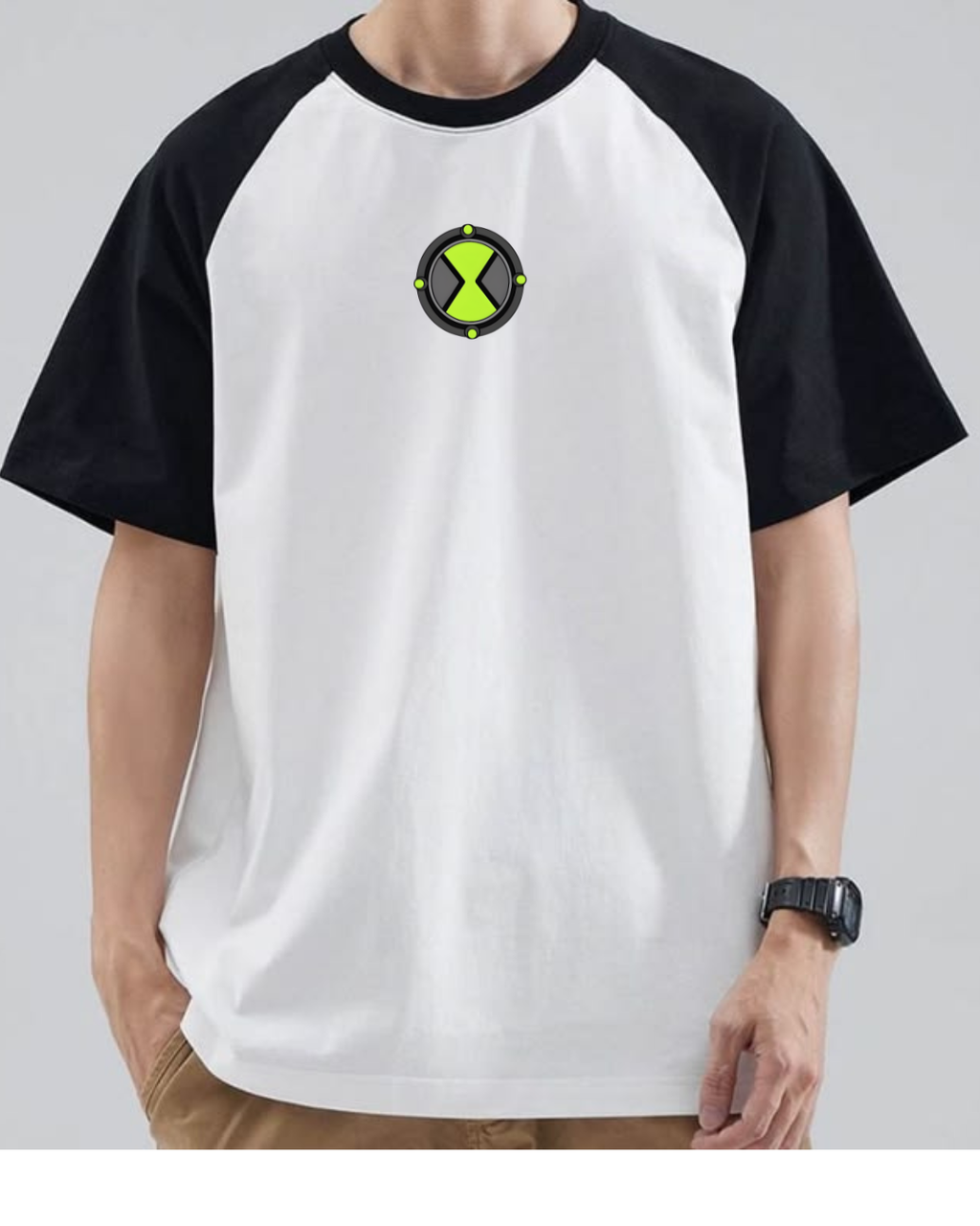 A Ben 10 Unisex Oversized Raglan