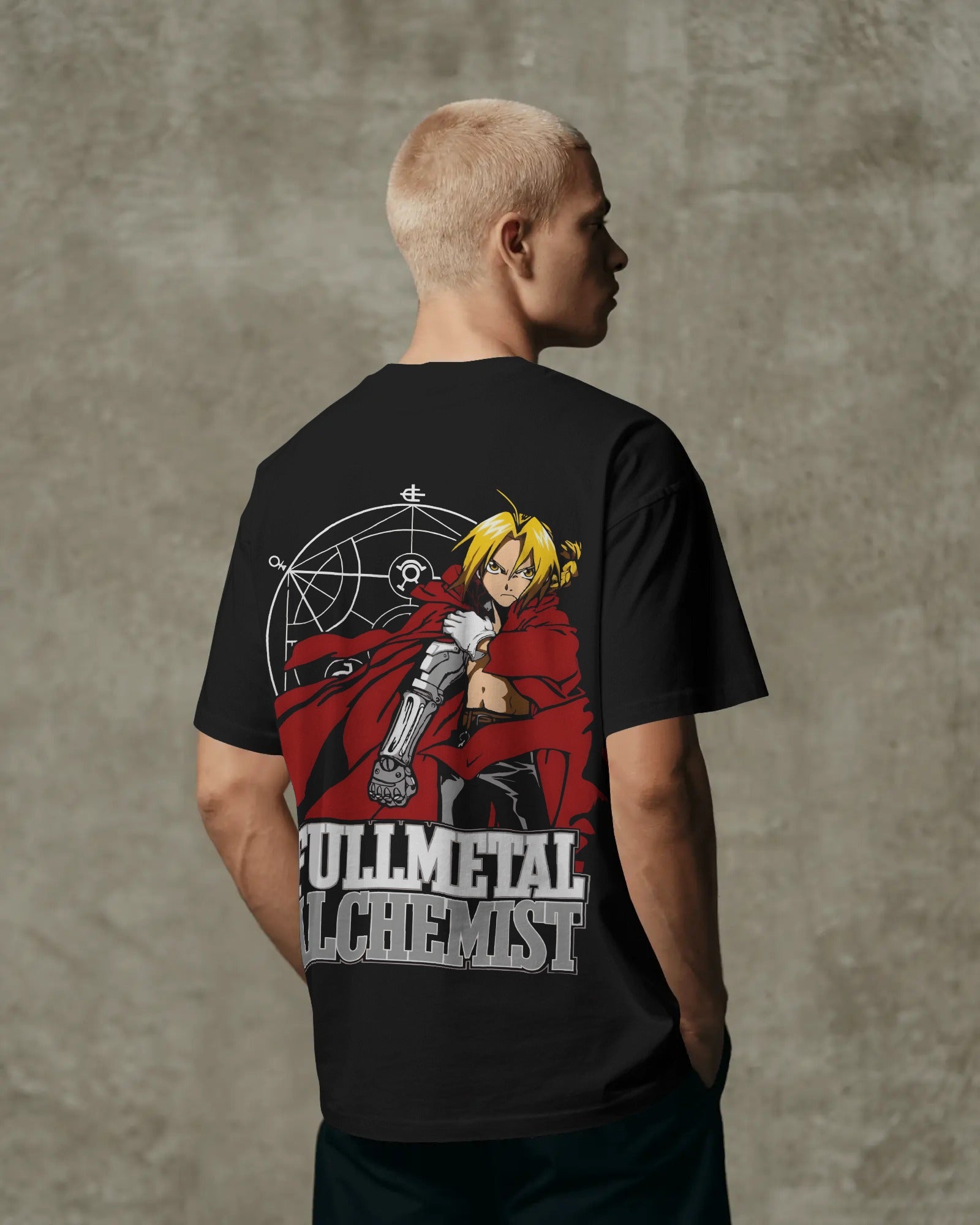 Fullmetal Alchemist Unisex Oversized T-Shirt || 260 GSM