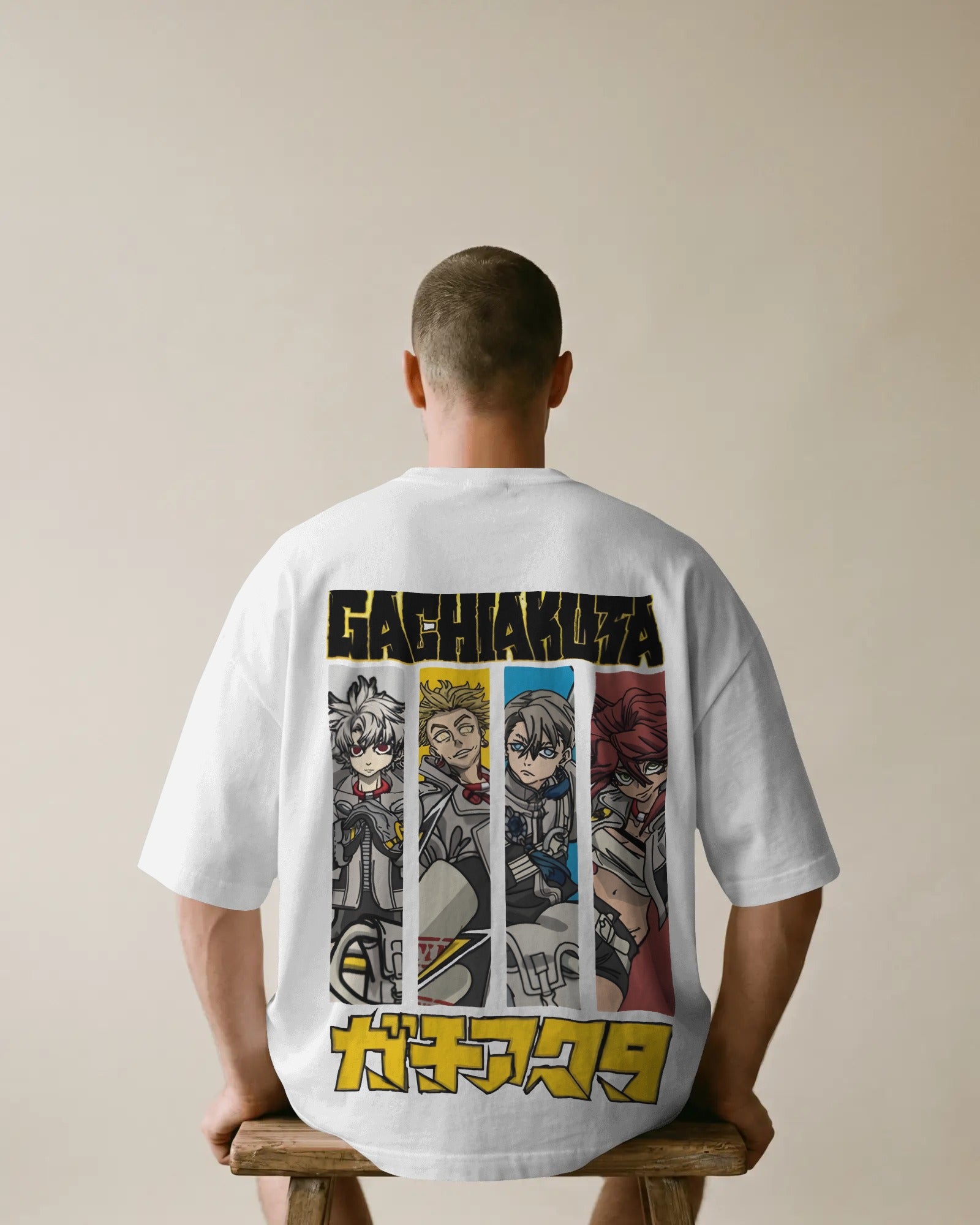 Gachiakuta Unisex Oversized T-Shirt || 260 GSM