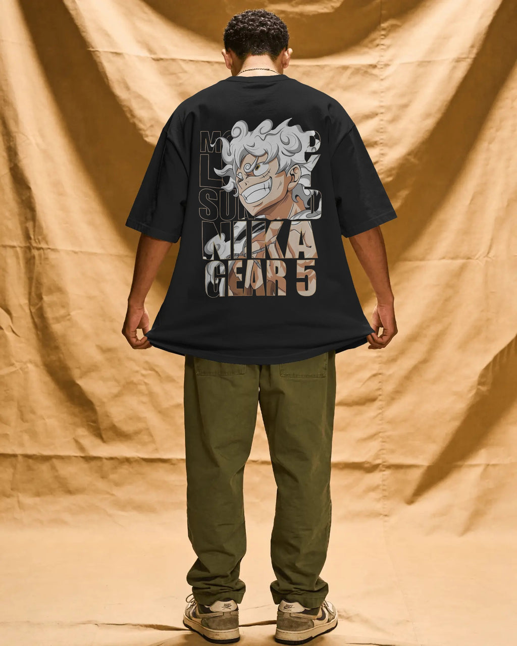 Luffy Gear 5 Unisex Oversized T-Shirt || 260 GSM