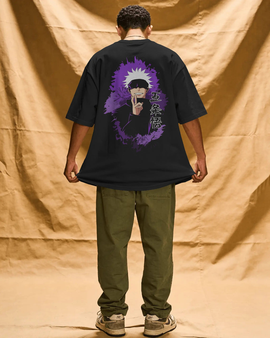 Hollow Purple Unisex Oversized T-Shirt || 260 GSM