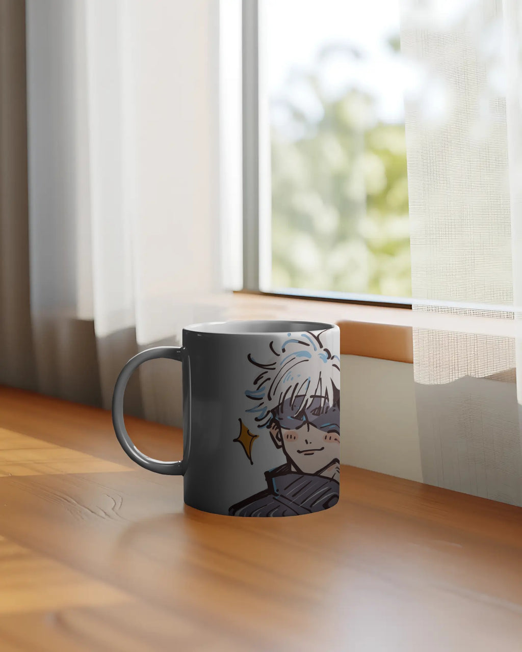 JJK White Coffee Mug