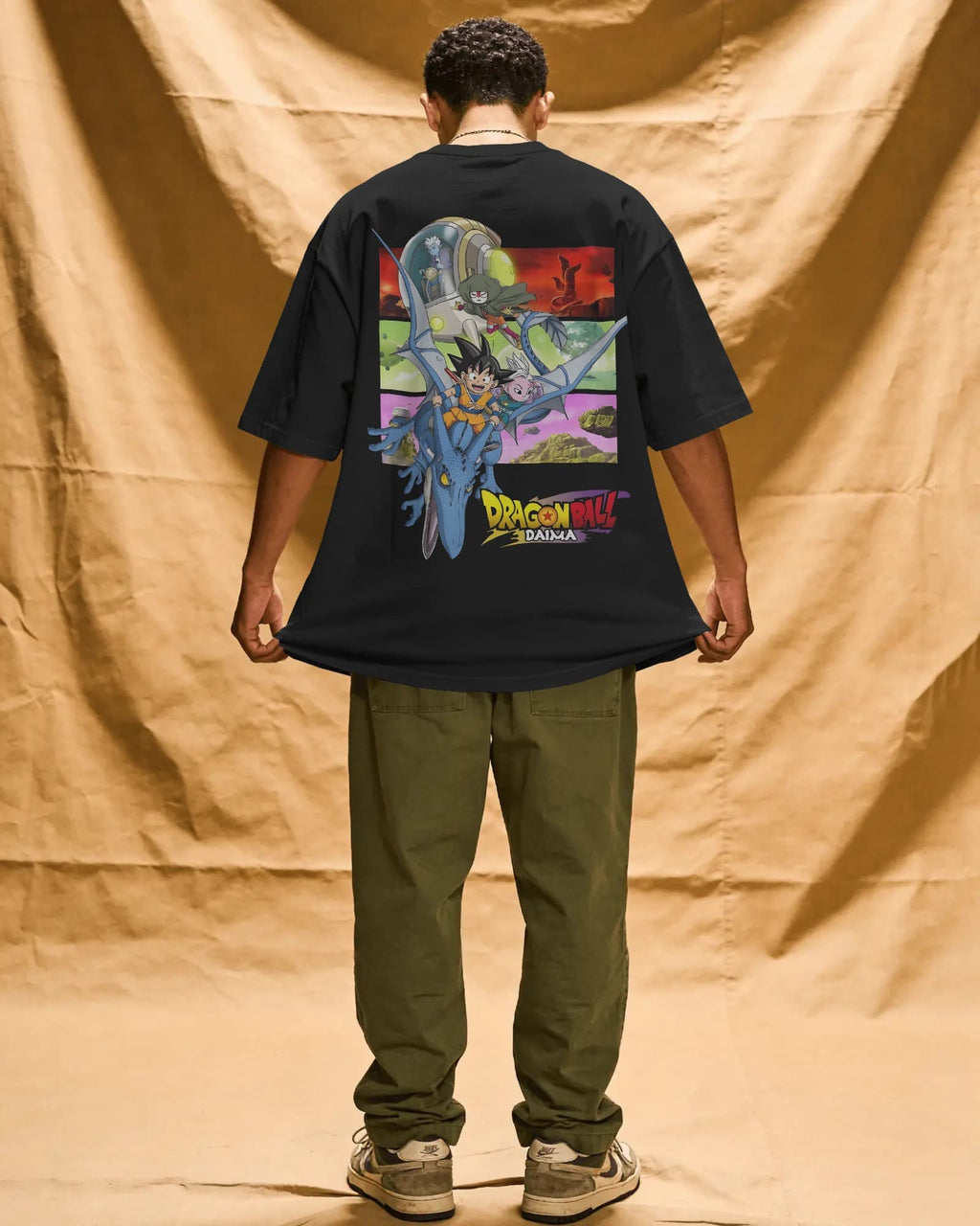 Dragon Ball Diama Unisex Oversized T-Shirt || 260 GSM