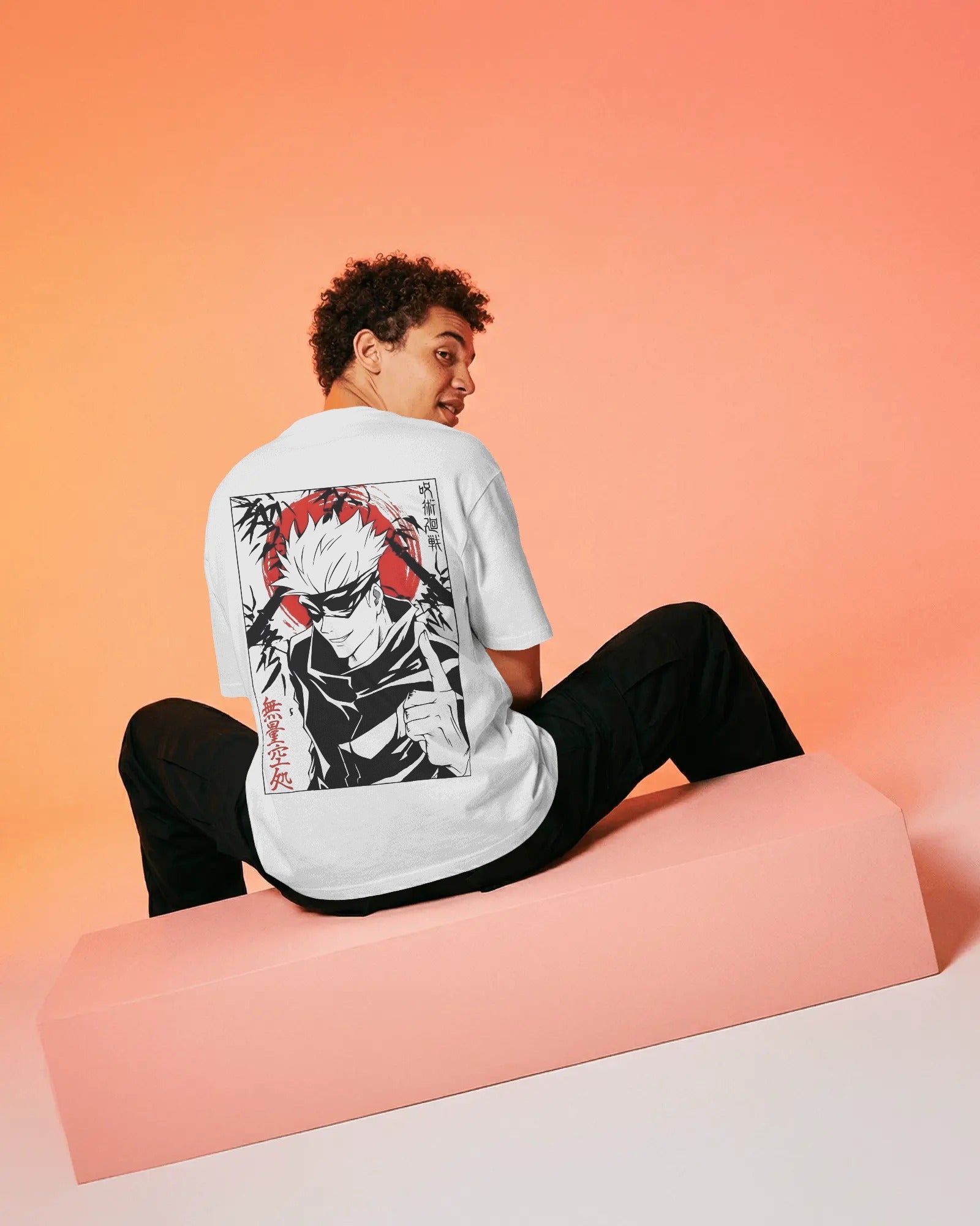 Satoru Gojo Unisex Oversized T-Shirt || 260 GSM