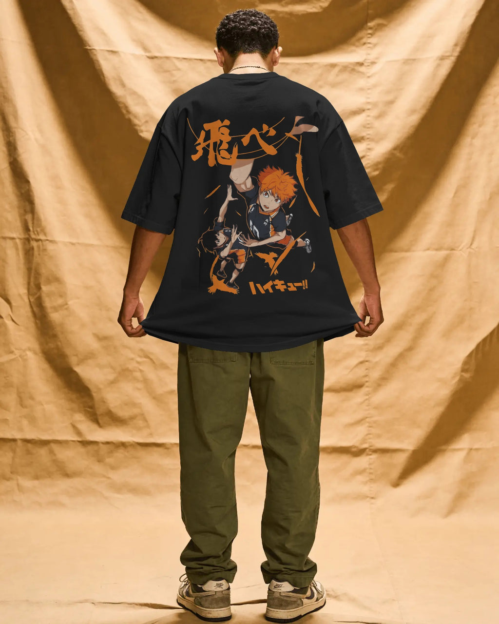 Kageyama X Hinata Unisex Oversized T-Shirt || 260 GSM