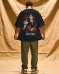 God Of Genjutsu Unisex Oversized T-Shirt || 260 GSM
