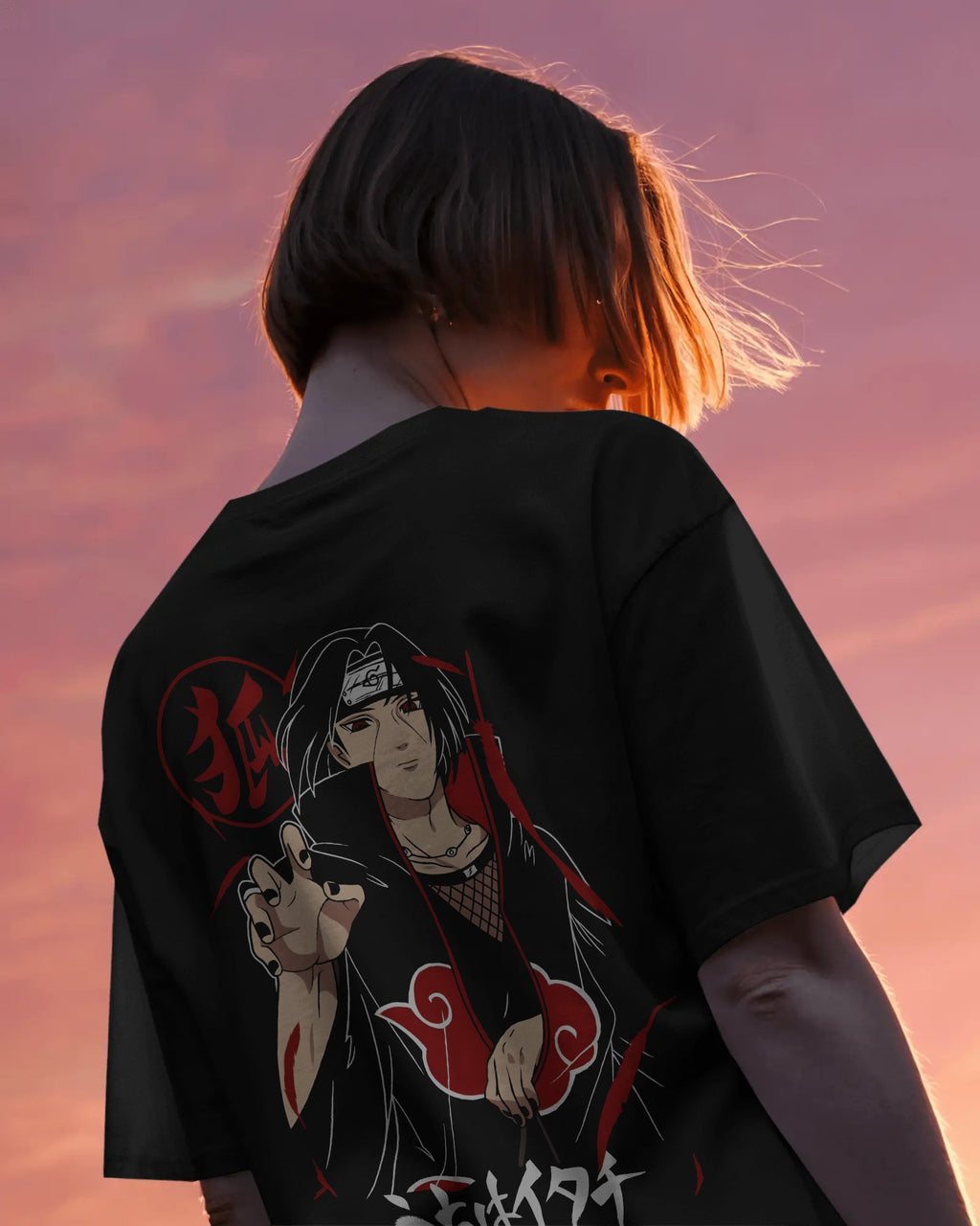 God Of Genjutsu Unisex Oversized T-Shirt || 260 GSM