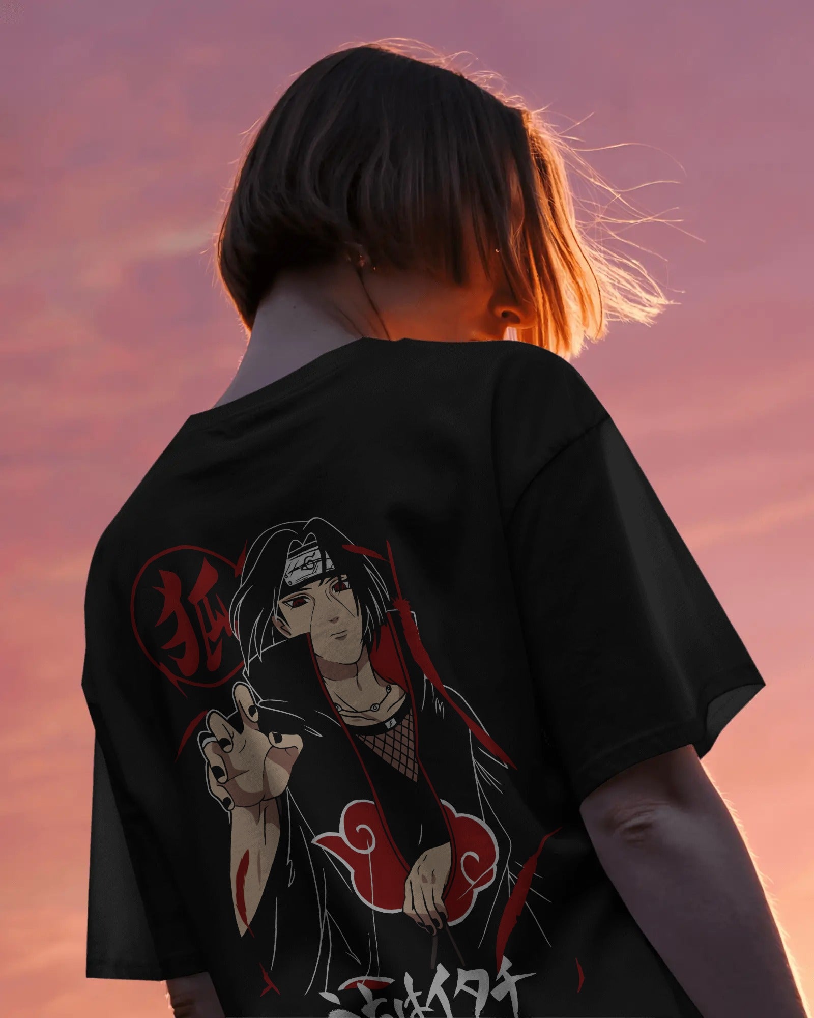 God Of Genjutsu Unisex Oversized T-Shirt || 260 GSM