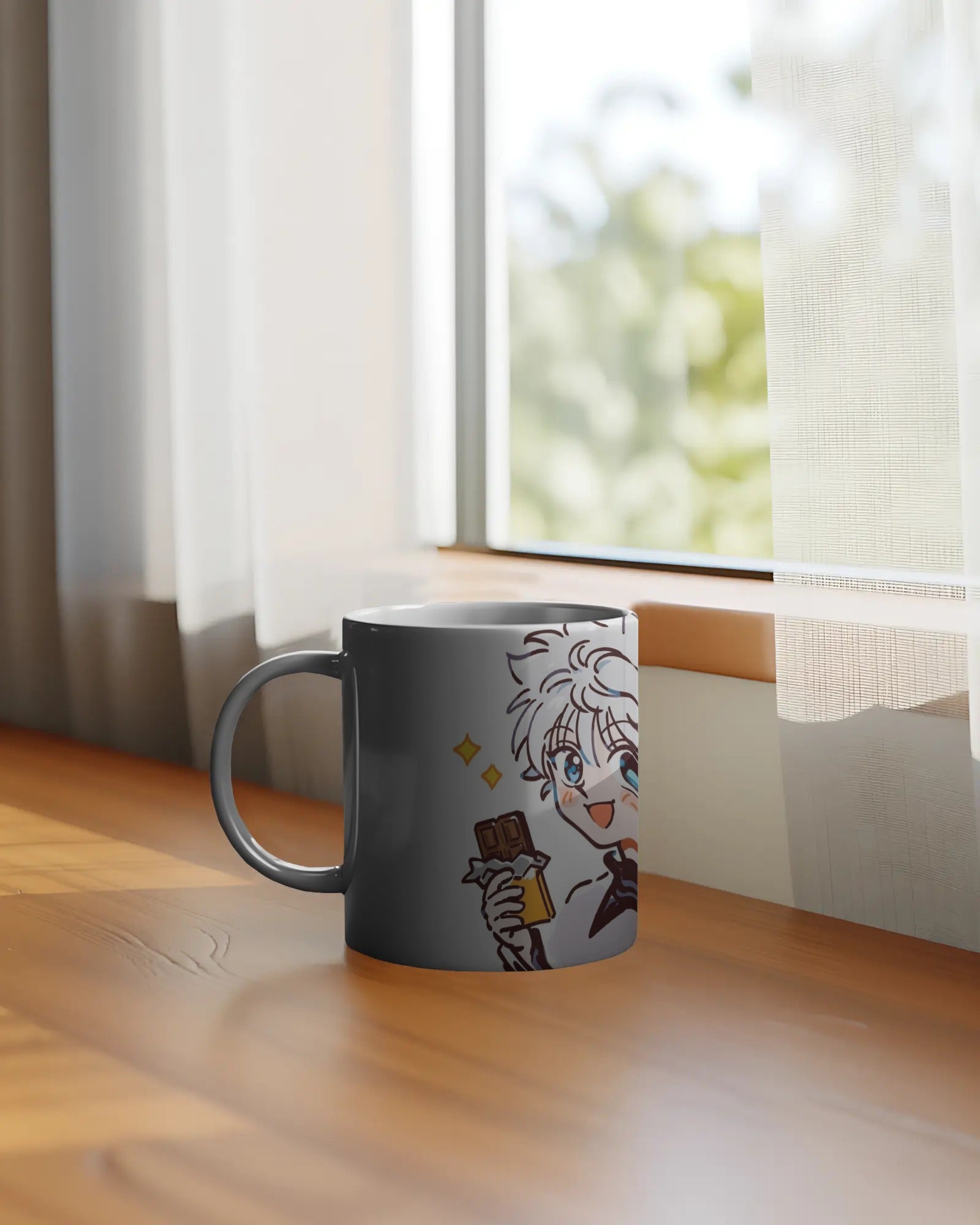 HxH White Coffee Mug
