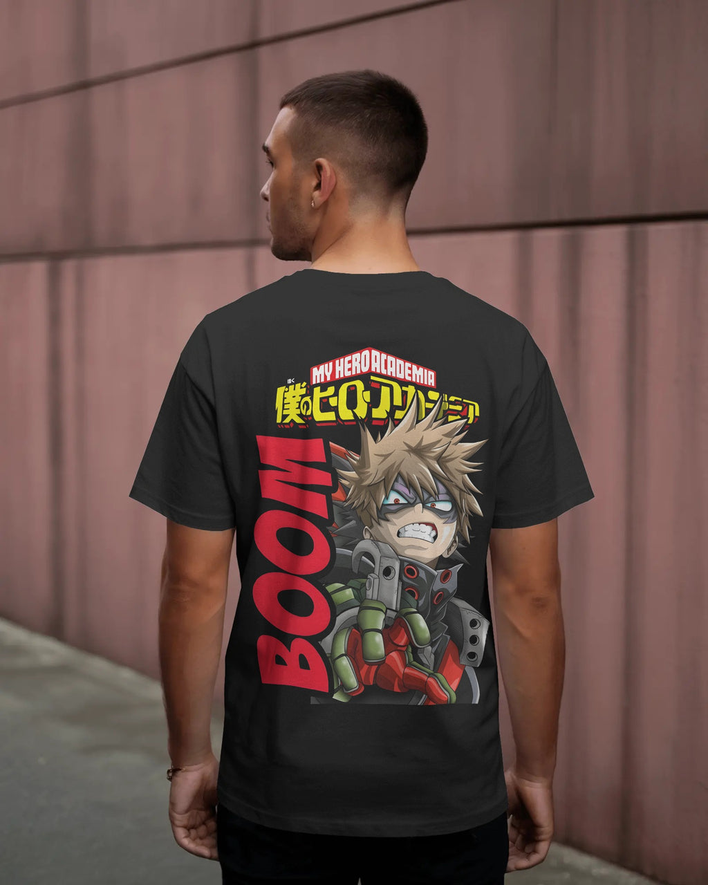 My Hero Academia Bakugo Unisex Oversized T-Shirt || 260 GSM