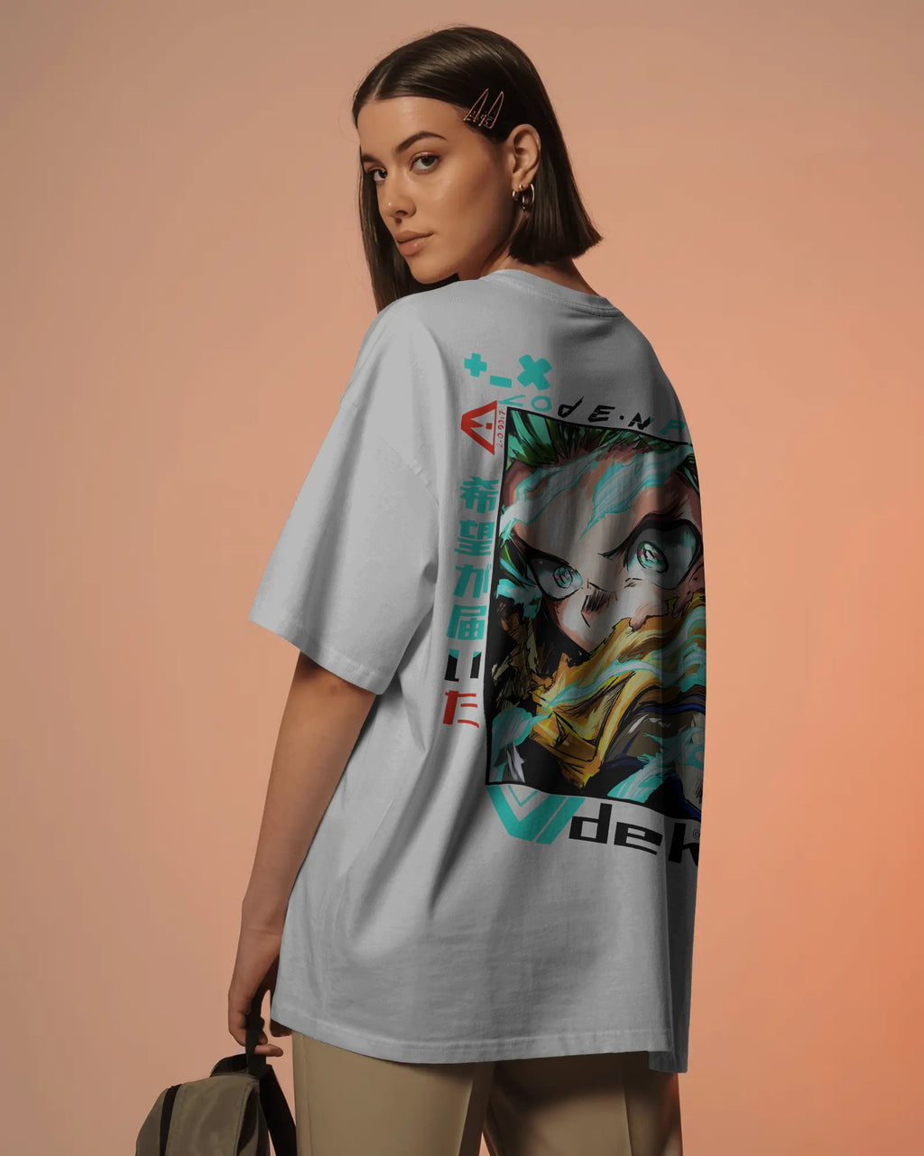 MHA Deku Unisex Oversized T-Shirt  || 260 GSM
