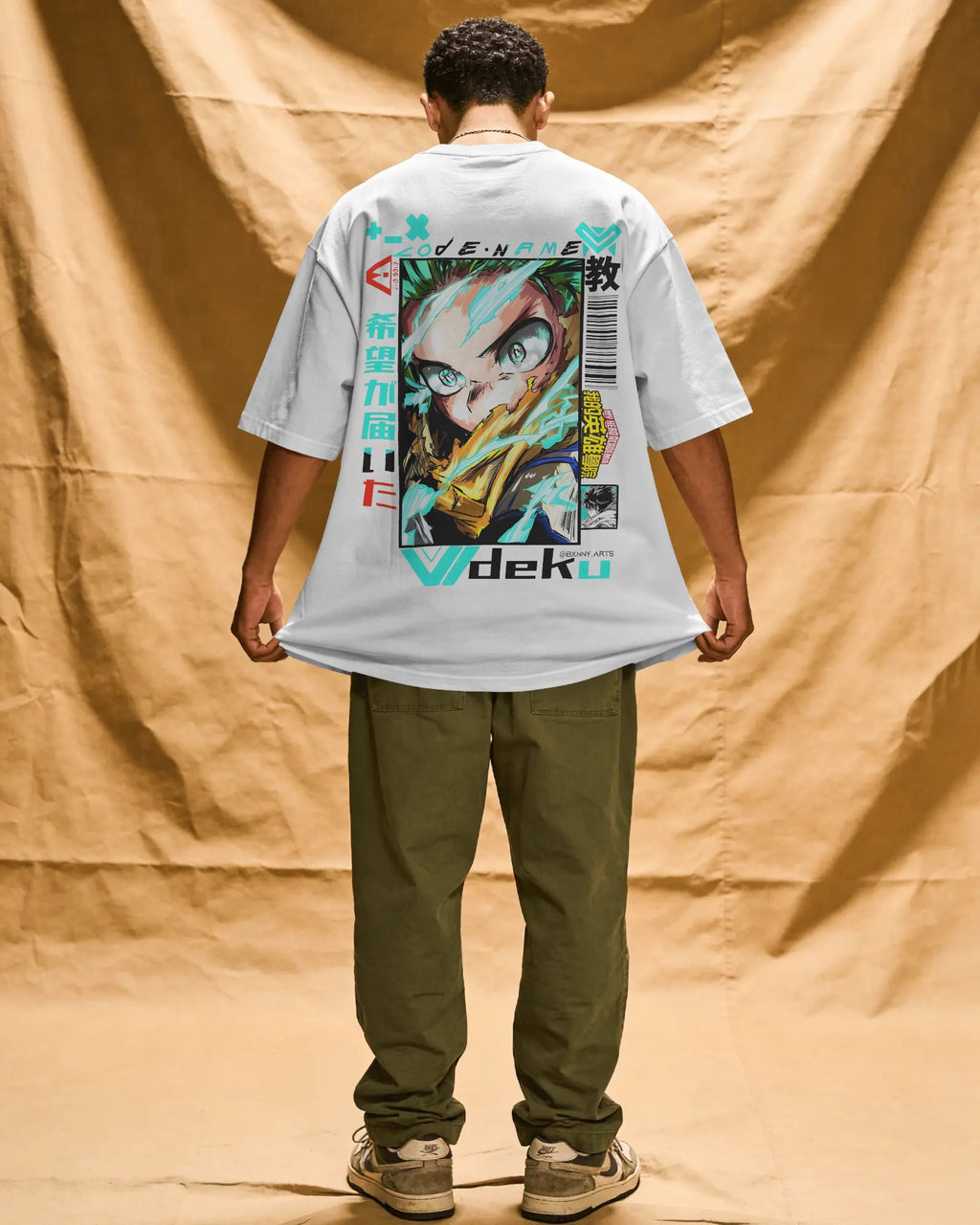 MHA Deku Unisex Oversized T-Shirt  || 260 GSM