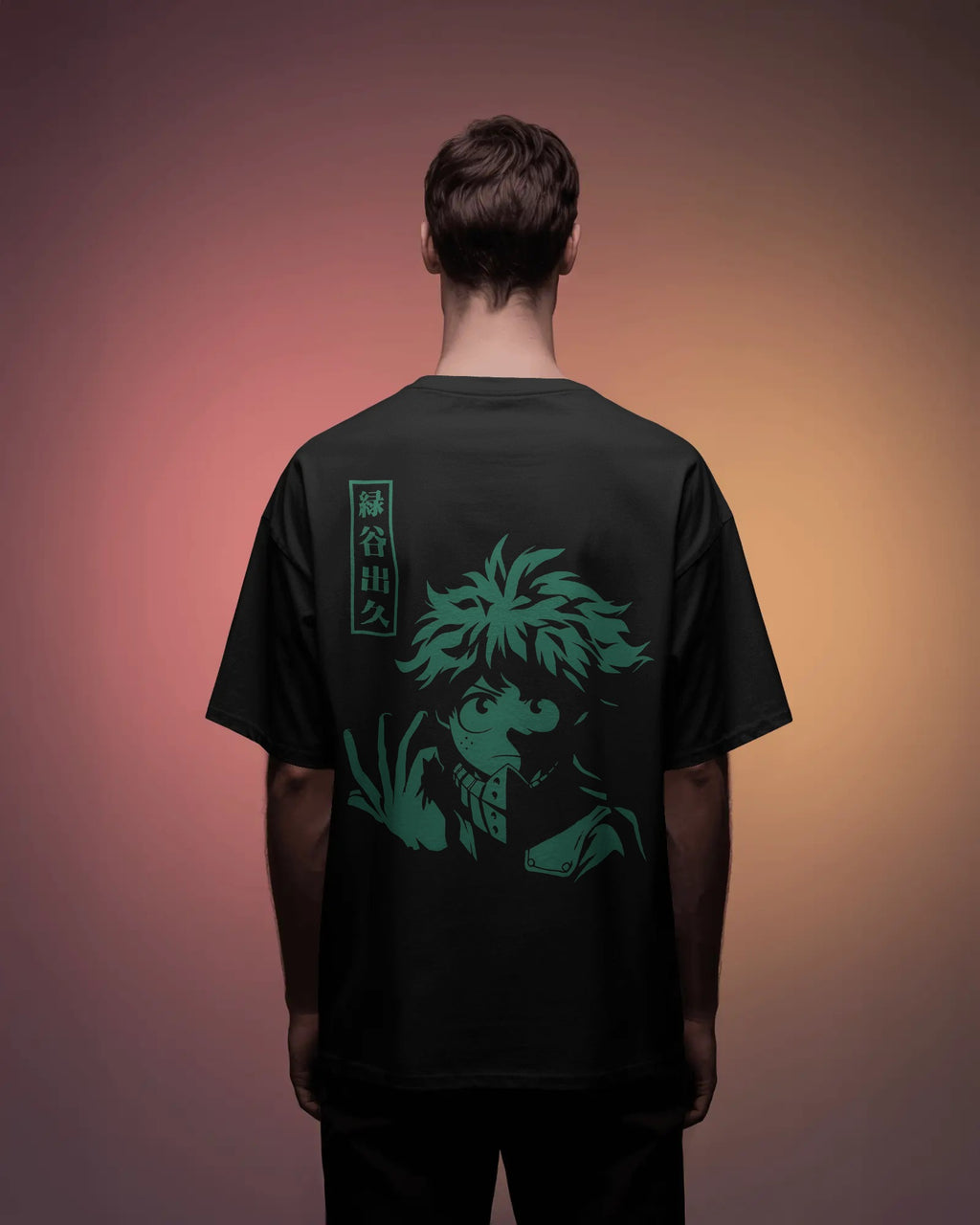 Izuku Midoriya Unisex Oversized T-Shirt  || 260 GSM