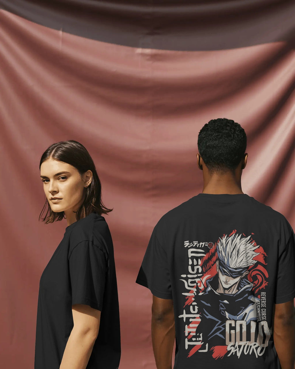 Satoru Gojo Unisex Oversized T-Shirt || 260 GSM
