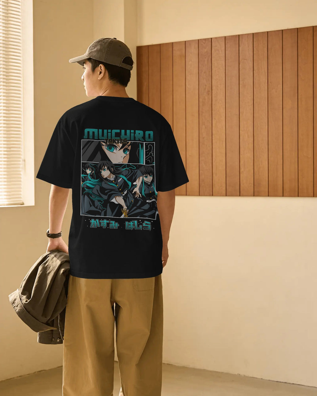 Muichiro Tokito Unisex Oversized T-Shirt || 260 GSM