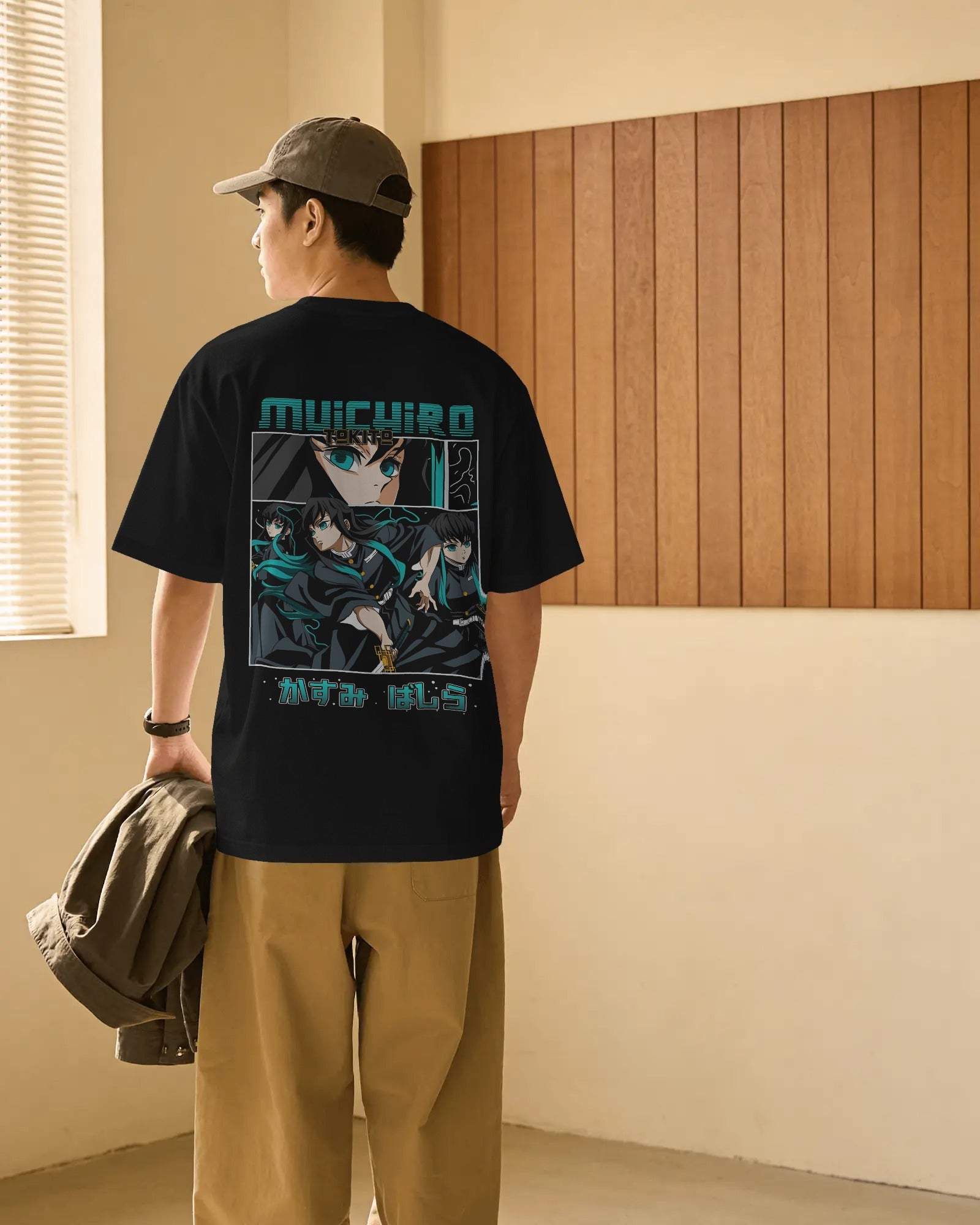 Muichiro Tokito Unisex Oversized T-Shirt || 260 GSM