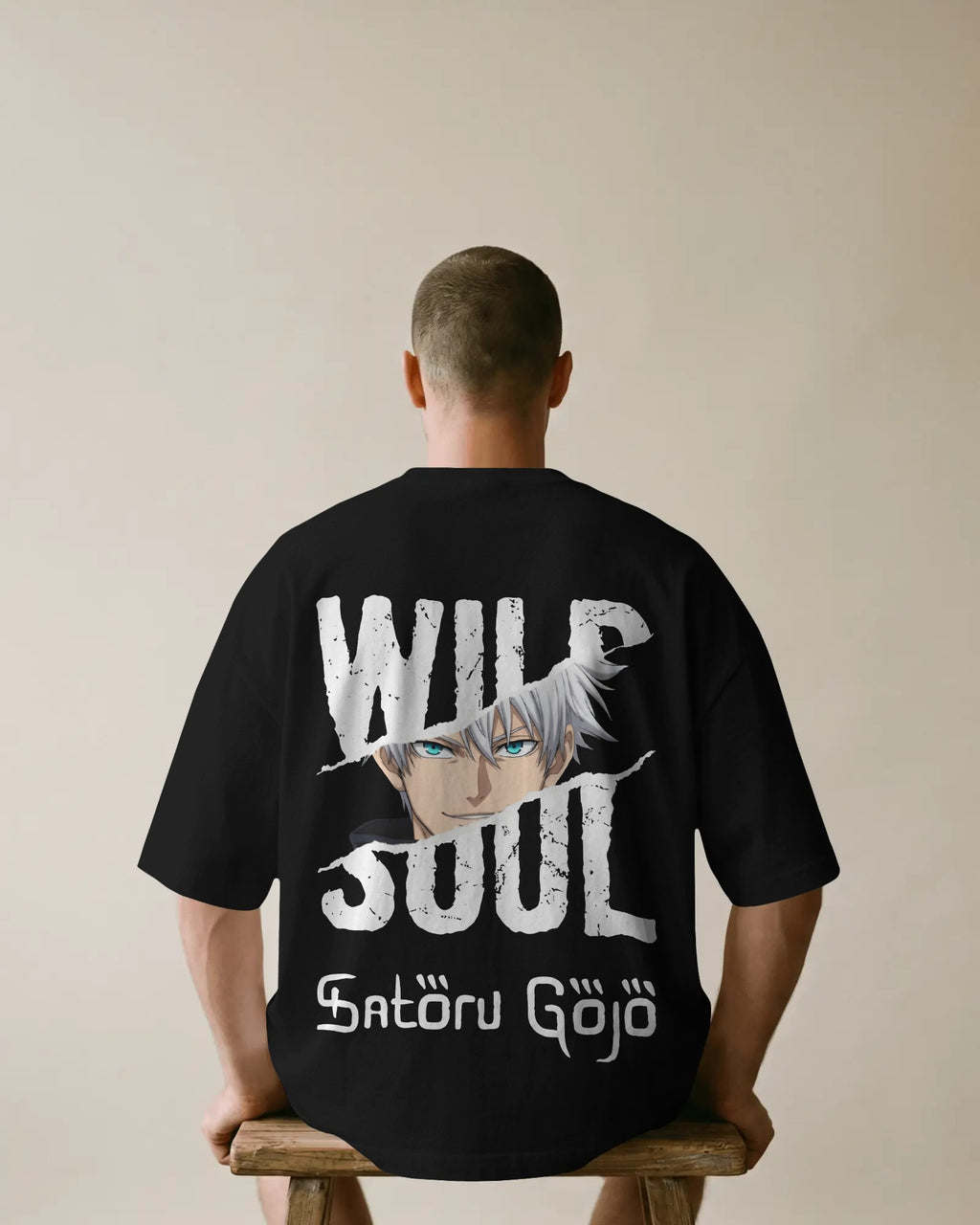 Gojo Wild Sould Edition Unisex Oversized T-Shirt || 260 GSM
