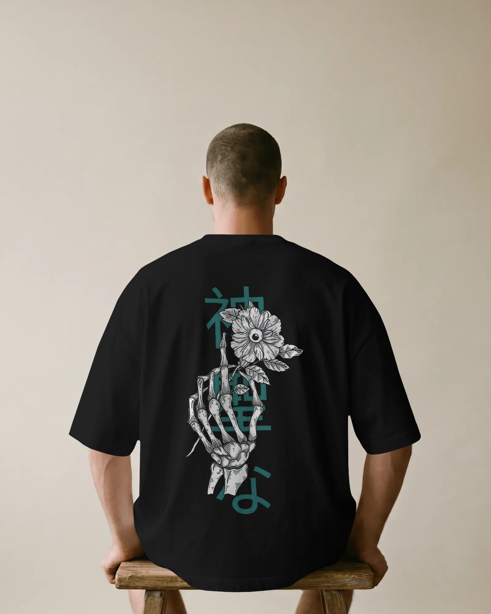 A Japanese Theme Unisex Oversized T-Shirt || 260 GSM