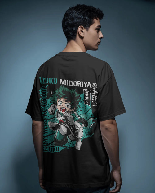 Deku One For All  Unisex Oversized T-Shirt || 260 GSM