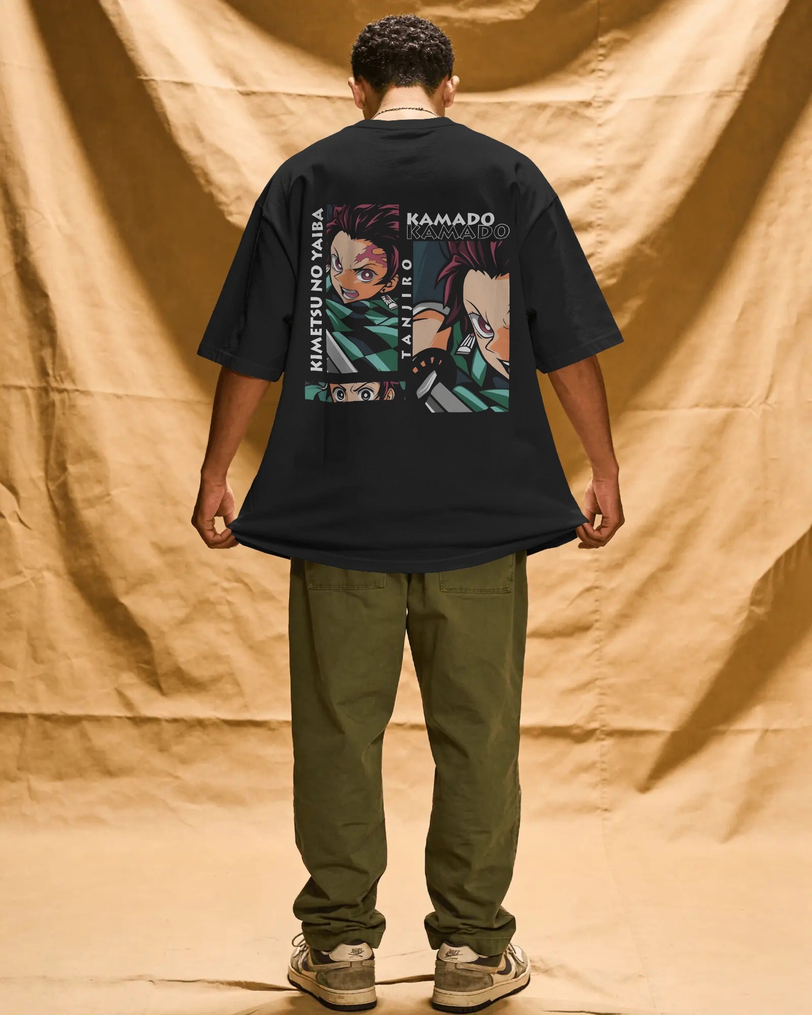 Komado Tanjiro Unisex Oversized T-Shirt || 260 GSM