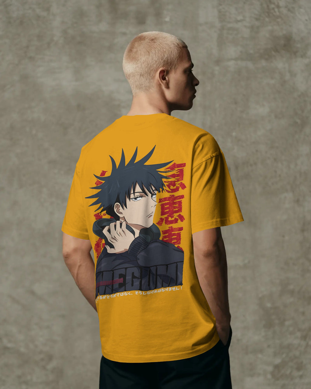 Megumi fushiguro Unisex Oversized T-Shirt || 260 GSM
