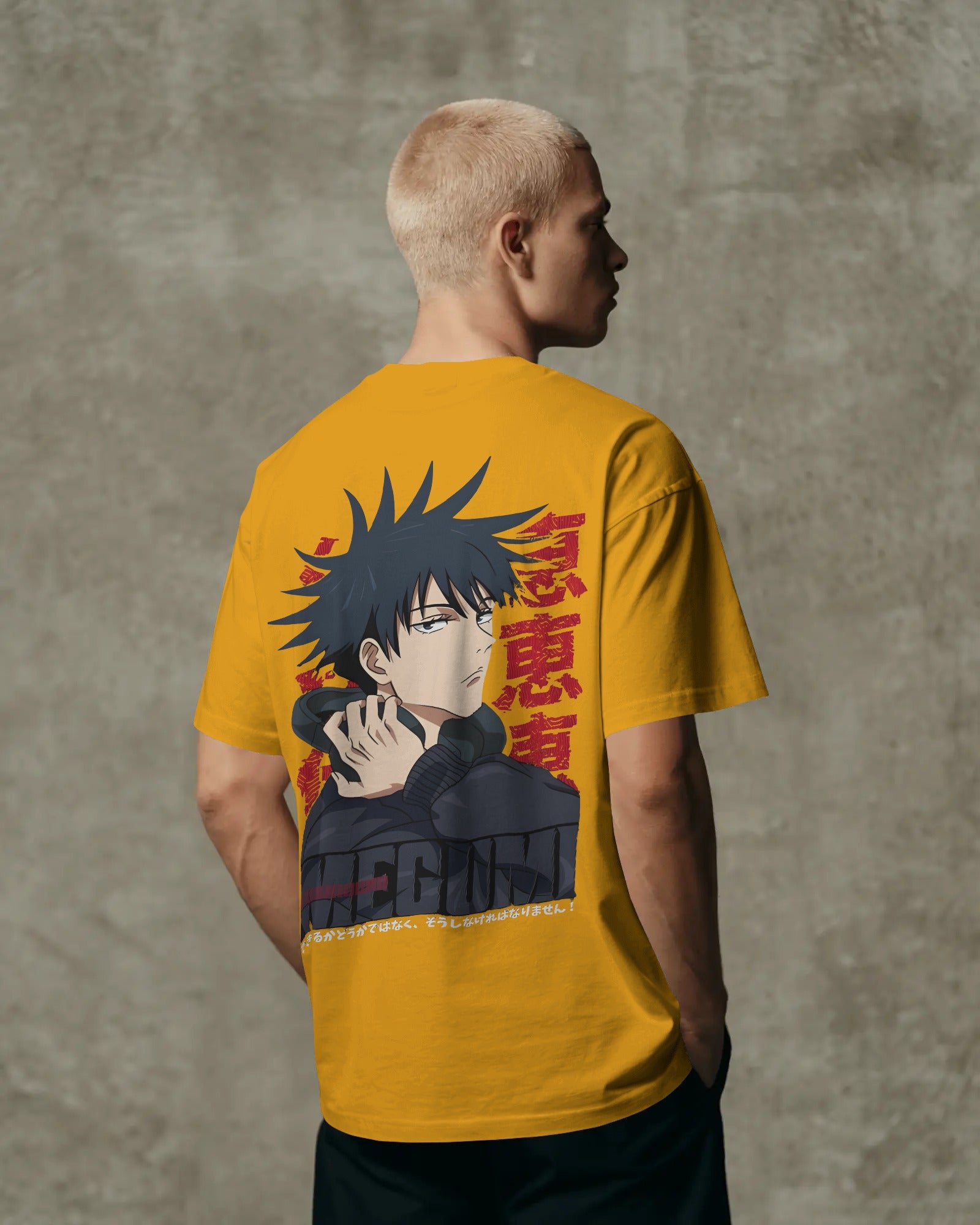 Megumi fushiguro Unisex Oversized T-Shirt || 260 GSM