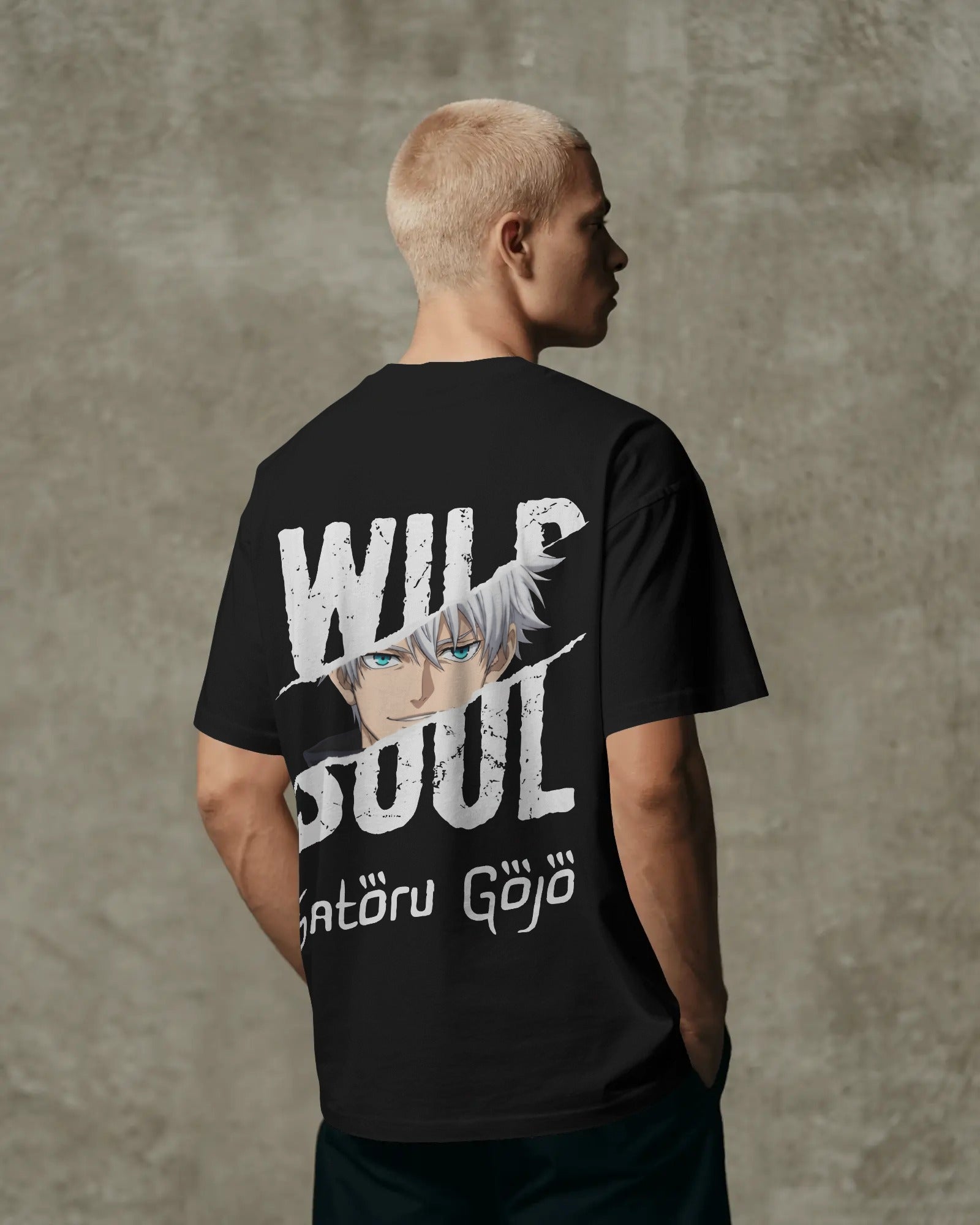 Gojo Wild Sould Edition Unisex Oversized T-Shirt || 260 GSM