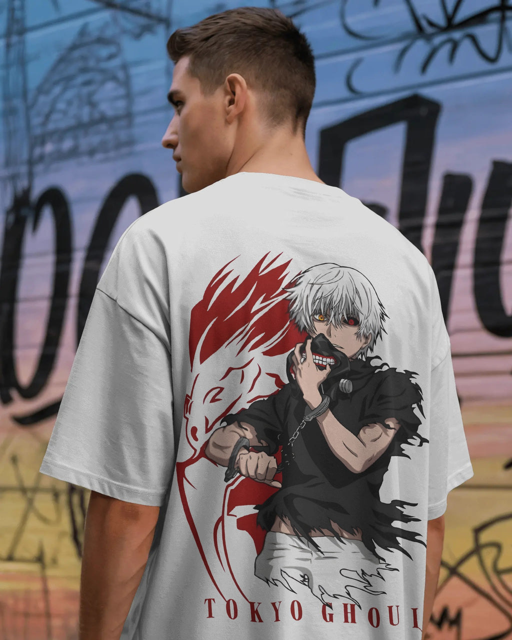 Kaneki Ken Unisex Oversized T-Shirt  || 260 GSM