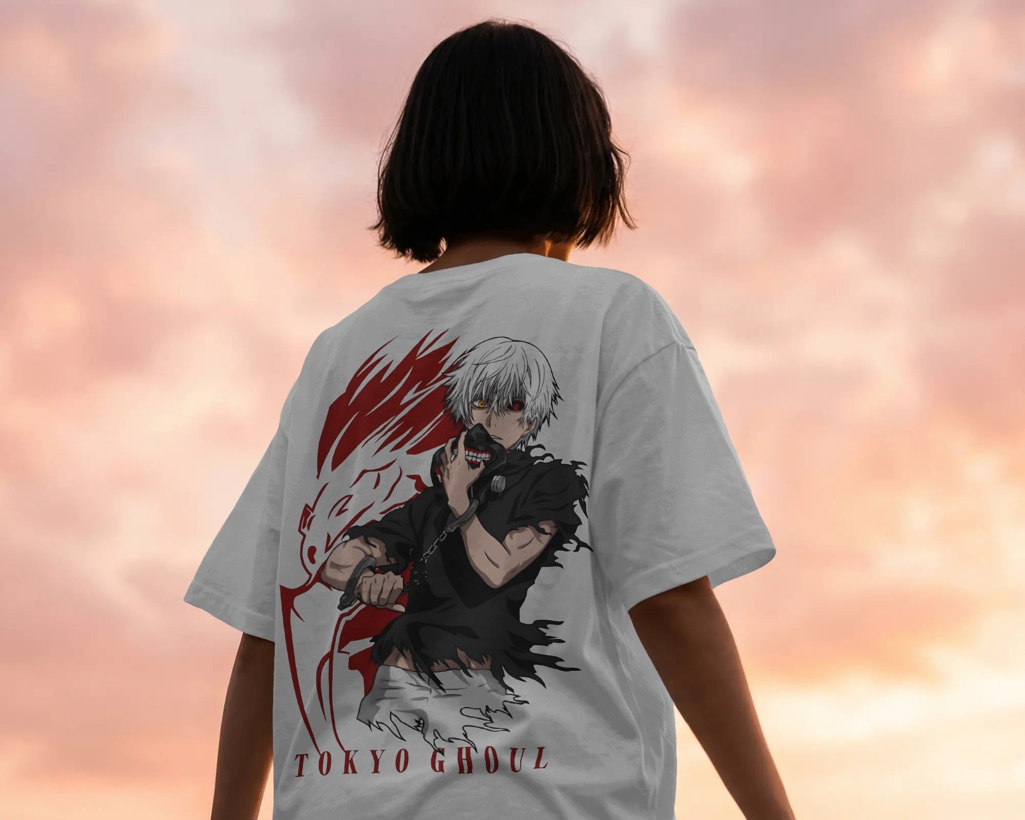 Kaneki Ken Unisex Oversized T-Shirt  || 260 GSM