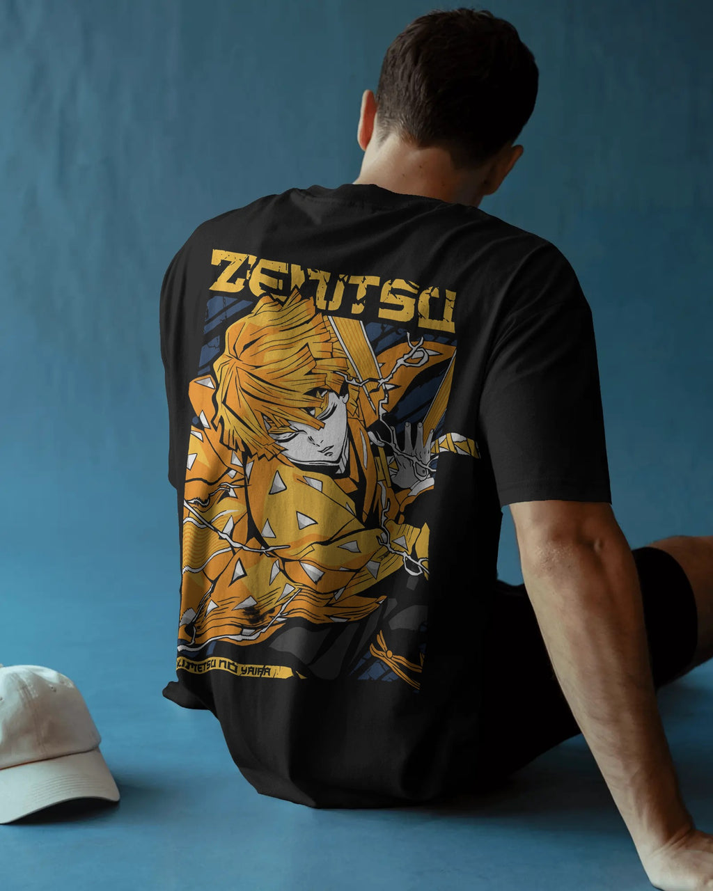Zenitsu Infinity castle Unisex Oversized T-Shirt || 260 GSM
